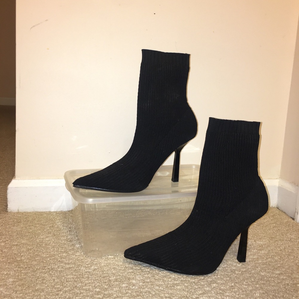 ZARA Sock Bootie